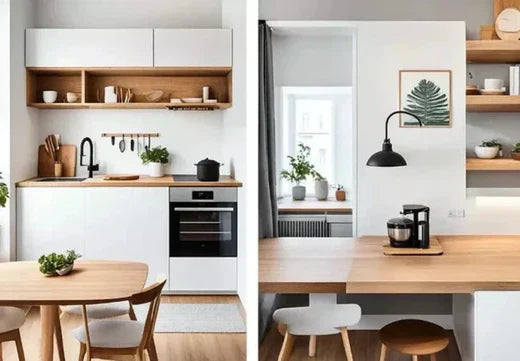 5 Unconventional Uses of Oak Wood Countertops in a Small Apartment