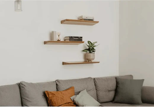 How to Install a Shelf Without Visible Mountings