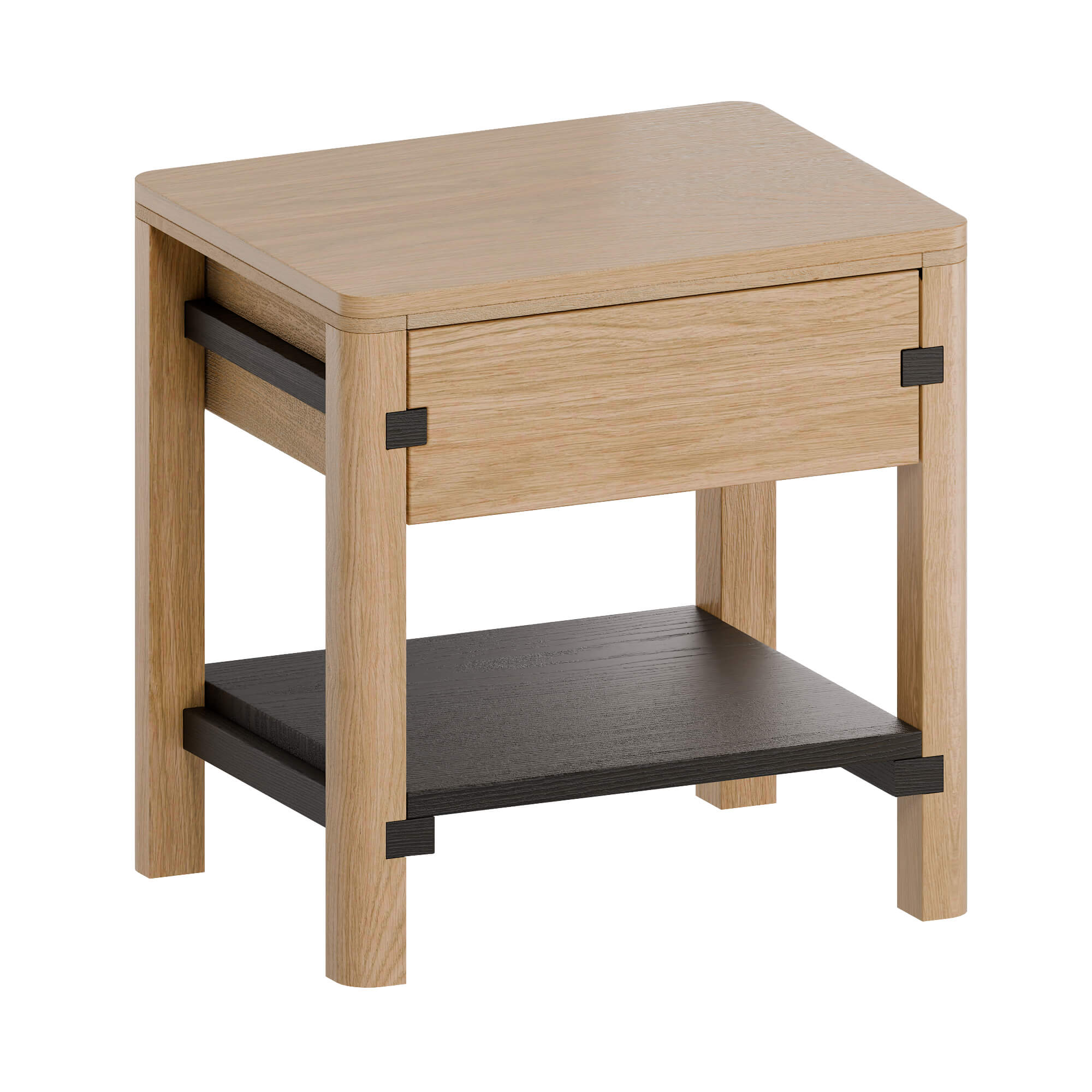 oak bedside cabinet Camino