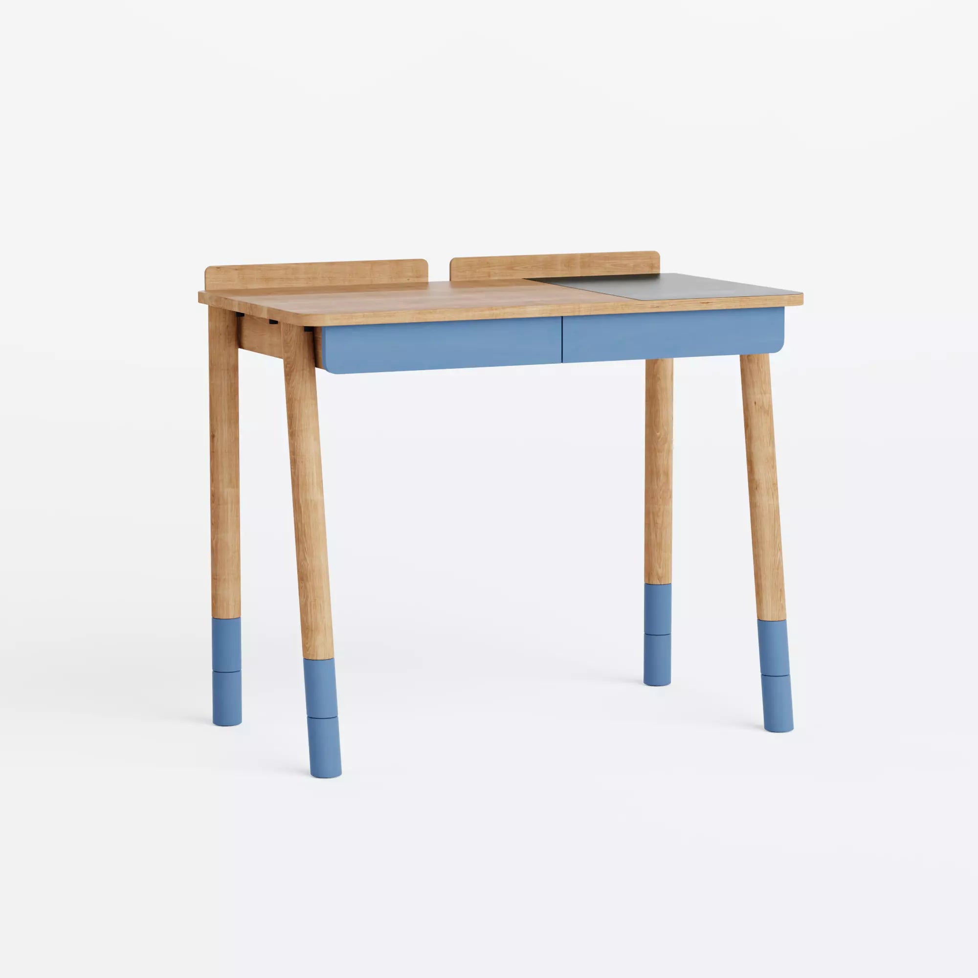 Rise desk fernblau that grows with your child