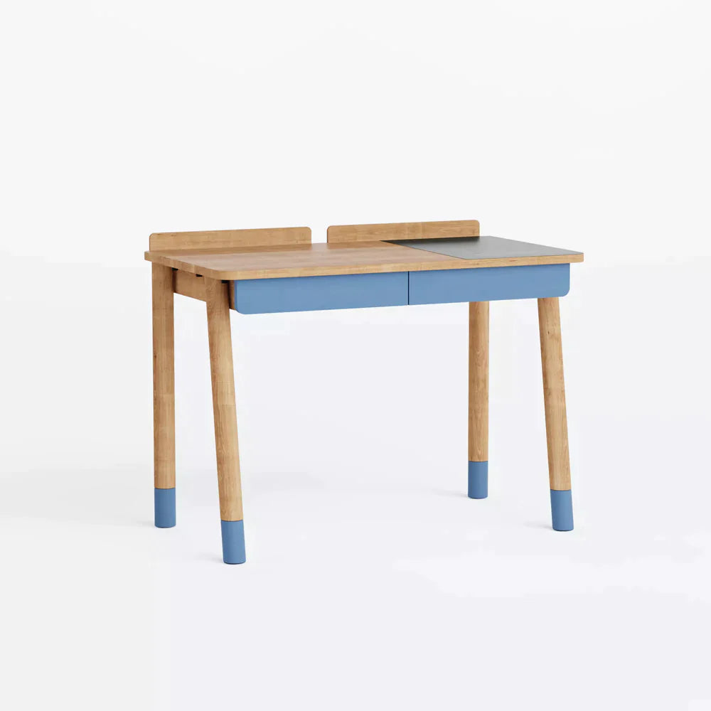 Rise desk fernblau that grows with your child